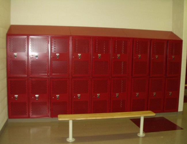 Pic Debourgh Double Tier Athletic Locker Mesquite TX
